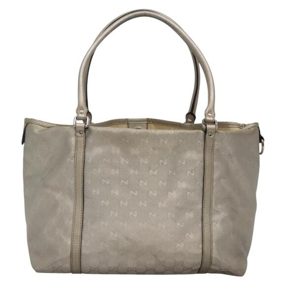 GUCCI GG Implementation Tote Bag Silver - Picture 3 of 16